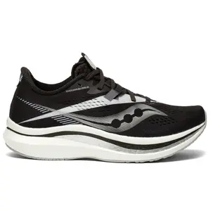 Saucony Womens Endorphin Pro 2 Running Sneakers Shoes - Black
