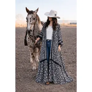 THE WILD PAISLEY KIMONO