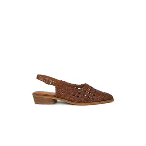 Seychelles Roxanne Slingback Flat in Tan