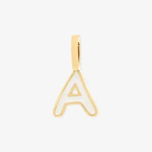 Harper Enamel Alphabet Charm