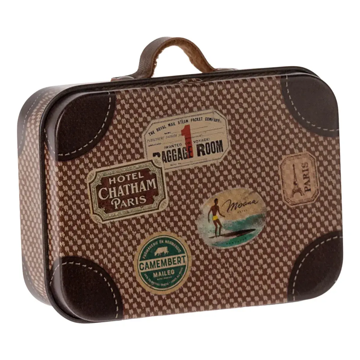 Maileg Suitcase, Micro-- Brown