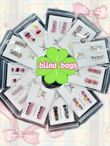 Jojo(4116)gc.5 pairs handmade bundle mystery nail bags