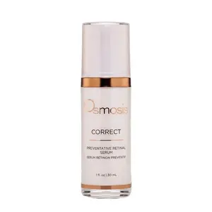 OSMOSIS CORRECT Preventative Retinal Facial Serum, Collagen Booster for Youthful, Radiant Skin for Aging, Pigmented and Dry Skin, 1 Fl Oz