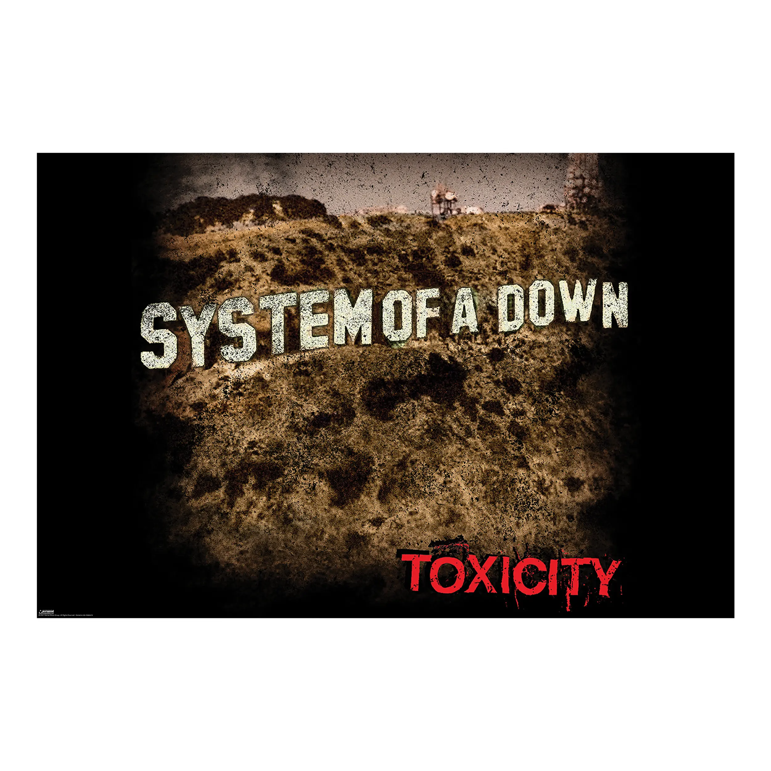 System Of A Down - Toxicity - 24x36 Unframed Poster