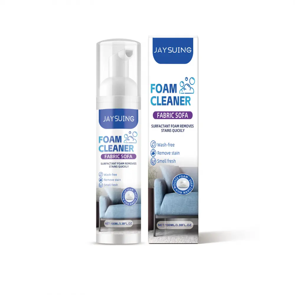 Upholstery Foam Cleaner Spray for Compatible Sofas, Couches, Chairs and Fabric-Covered Furniture