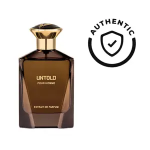 Fragrance Story Untold Extrait De Parfum 3.4oz 100ML + Refill mini bottle | Authenticity Guaranteed