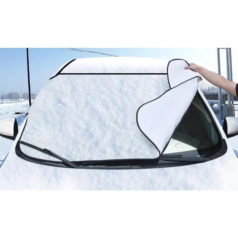 Car Windshield Snow Cover – Winter Frost, Ice, and Hail Shield