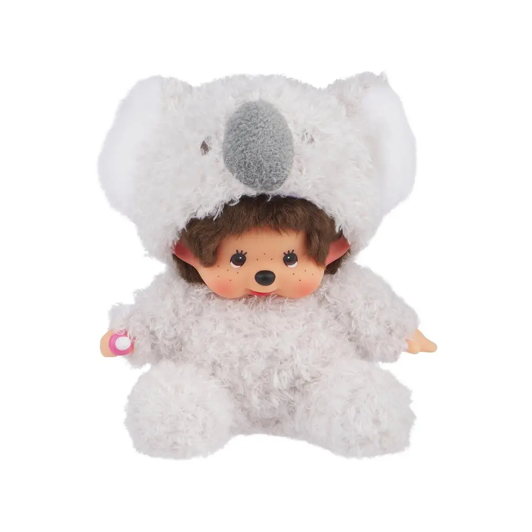 Monchhichi Sitting Fluffy Koala Stuffed Toy - Cute Play Toy, Ideal Gifts for Kids