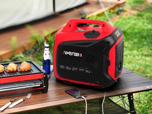 Amerisun(AM5020C) 2500-Watt Gas Powered Portable Inverter Generator With CO Sensor- Super Quiet Generator for Home Use, Camping, Outdoor Use, Parallel Ready, EPA Compliant
