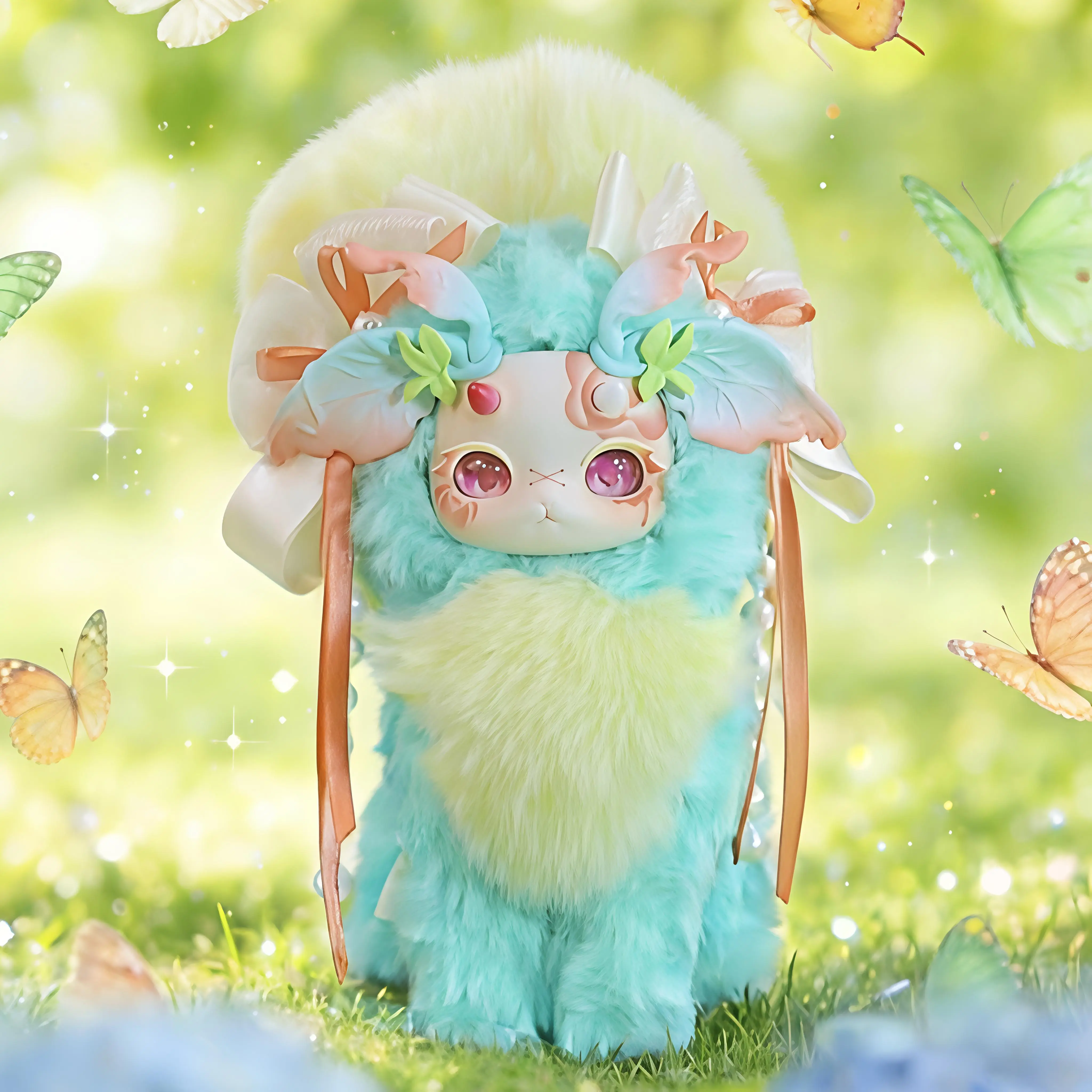 Tutulong 幽暗森林 Gloomy Grove シークレット蝶梦 トトリュ TUTULONG Gloomy Grove Series Plush Blind Box - TikTok Shop