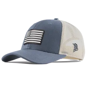 Vintage Old Glory Curved Trucker