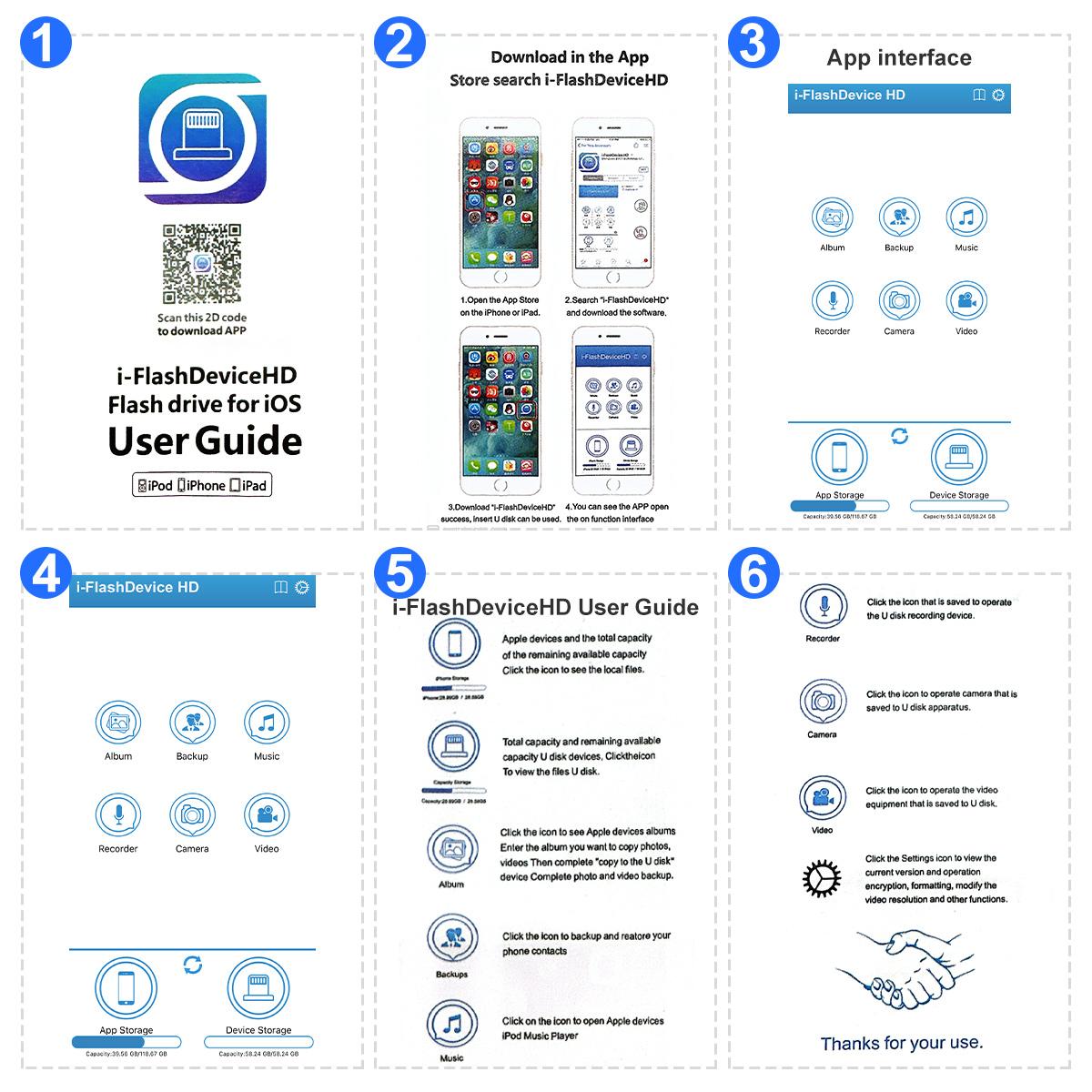 [Sale!Free!!Ship!] 3 in 1 USB Flash Drive Portable High Speed External Storage Devices Easily Back Up and Save Photos Videos USB Memory Stick Thumb Drive for iPhone/iPad/Android/PC