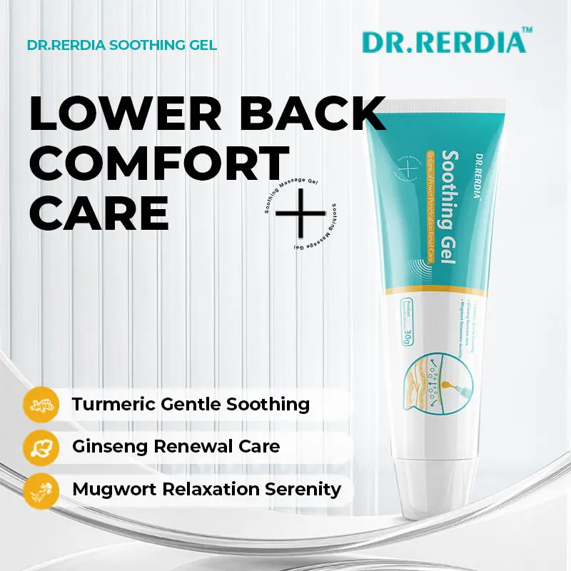 [In Stock]DR.RERDIA Soothing Gel - Ginseng, Ginger, and Mugwort - Natural Ingredients for Gentle Care