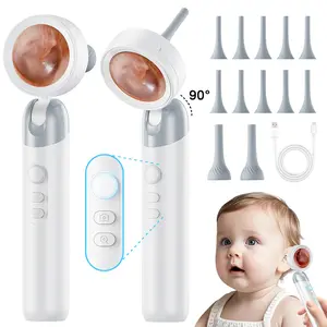 【2026 Upgrade】Aspoven Digital Otoscope with LED Light, 1.4" IPS Screen, 1080P HD Ear Scope for Kids, Adults & Pets, 12 Silicone Specula Tips, Photo & Video Recording, Type-C Rechargeable Ear Wax Removal Tool