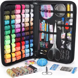 251 Pcs Premium Sewing Supplies Set,Including Complete Sew Kit of Needle and Thread for Beginners,Travel Emergency,Basic Home Hand Sewing Repair Kits,Valentine's Day Gifts,Hand Tools Kits