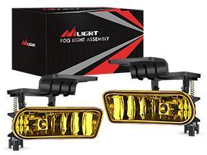 Nilight Fog Light Assembly Compatible with 1999 2000 2001 2002 Chevy Silverado 1500 2500 2001-2002 3500 Chevy Silverado 2000-2006 Suburban Tahoe Nilight Fog Light Assembly Compatible with 1999 2000 2001 2002 Chevy Silverado 1500 2500 2001-2002 3500 Chevy Silverado 2000-2006 Suburban Tahoe