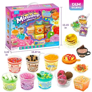 DLMdilemu DIY Pocket Foodie Box - Hyper-Realistic Pretend Play Kitchen Accessory Kit, Mini Drinks & Treats Set, ASMR Hobby Toy, Creative Valentine's Day Gift for Loved Ones Miniature Cooking Set Artificial