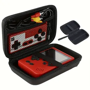 RetroGuard Mini PSP Storage Bag - Durable PU Exterior Case With Carry Handle For Portable Gaming