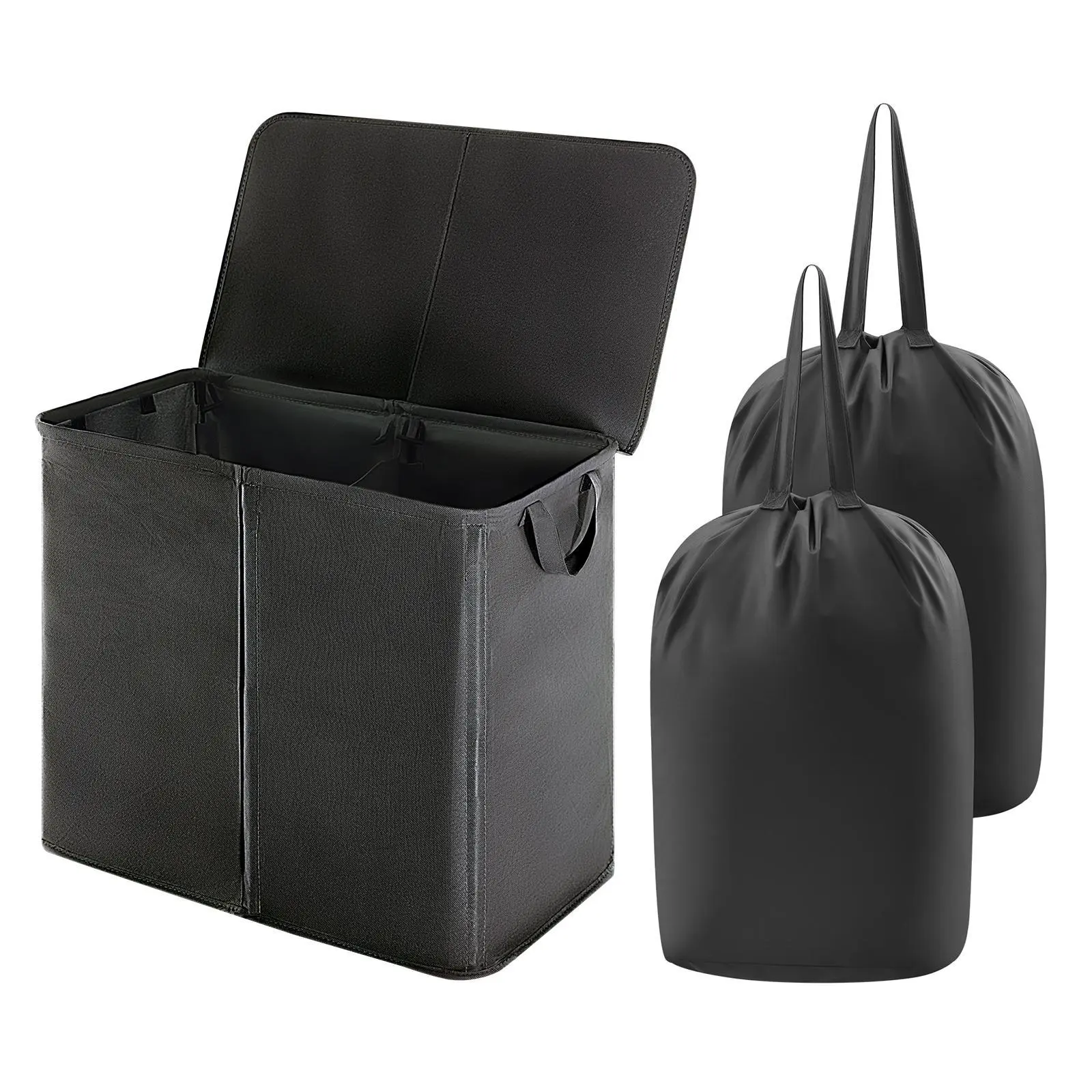 Lifewit Large Laundry Hamper Basket with 2 Removable inner Bags and Lid - Foldable Design, Reinforced Handles, Ideal Gifts & Bedrooms, Dorms  Laundry Basket #SummerVibes