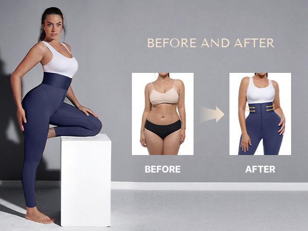 Shapellx AirSlim ElasticFuse Waistband Shaping Leggings Shapellx AirSlim ElasticFuse Waistband Shaping Leggings