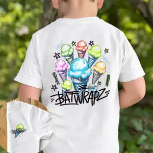 Baseball Graffiti Ice Cream T-Shirt, Youth Clothes, Youth and Adult Clothes, Youth Sports Game Day Shirt, Baseball Lover Gift Tee, Trendy Youth Baseball Graphic Shirt, Youth Shirt, Youth Clothing, Boys baseball gifts, baseball t-shirts