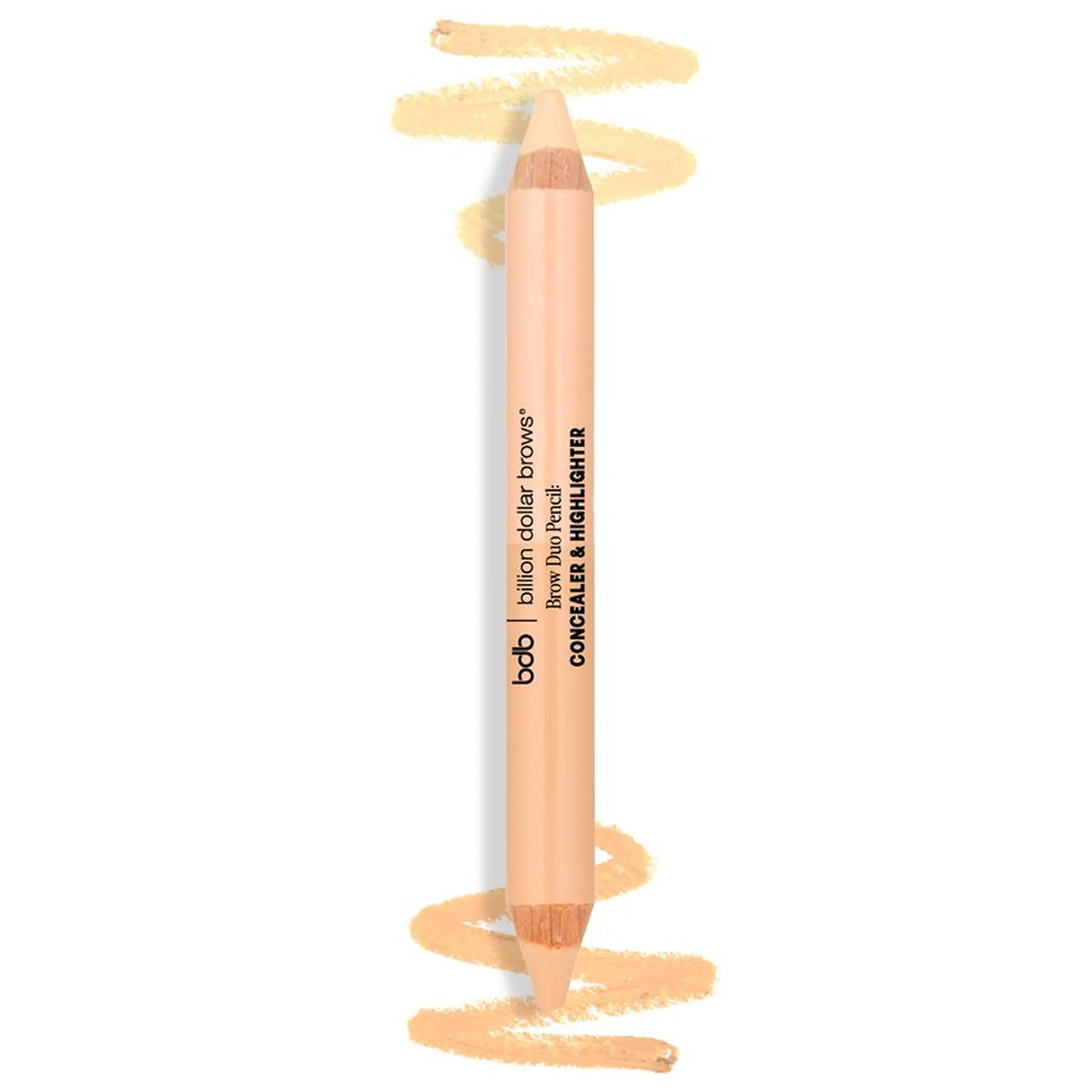 Brow Duo Pencil: Concealer & Highlighter - Smooth Cream Formula