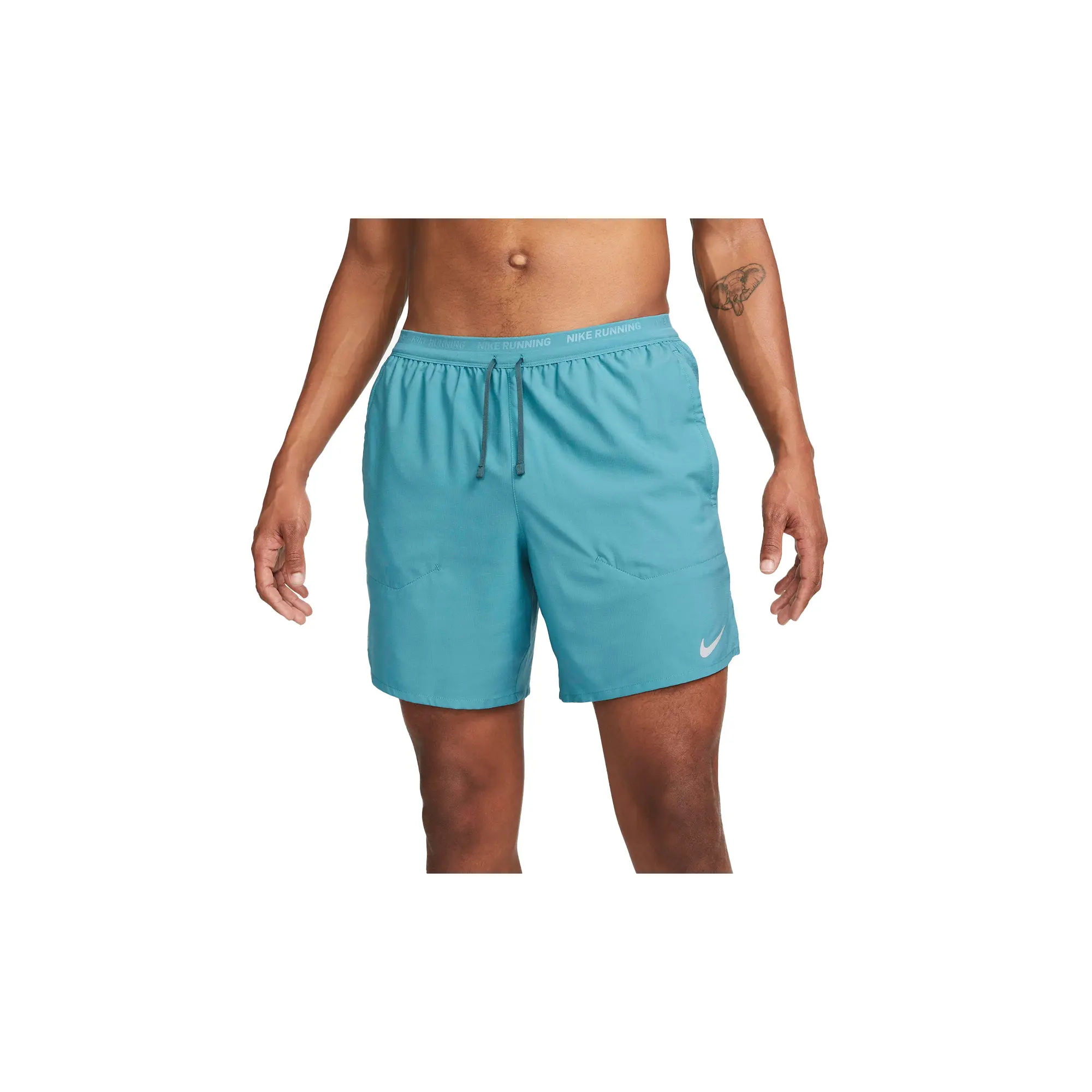 DRI-FIT STRIDE 7" BRIEF-LINED RUNNING SHORTS "Mineral" DM4759 379