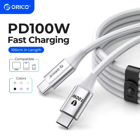 ORICO PD 100W Fast Charging USB-C to C Mobile Cable for iPhone 15-17 Pro Max - CDX