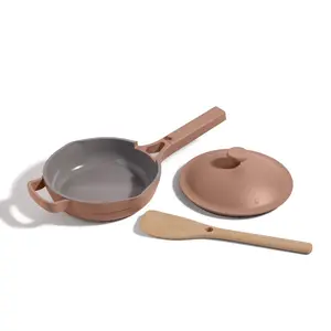 Our Place Ceramic Nonstick Pan Ergonomic Stainless Steel Cooking Pan Spice 8.5"