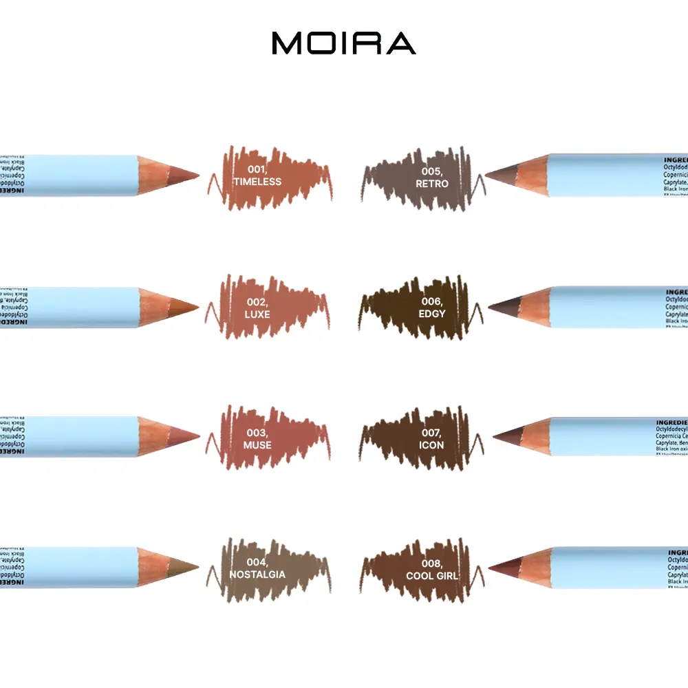 MOIRA | Lip Chic Liner Bundle | Creamy Longwear Lip Pencil Collection