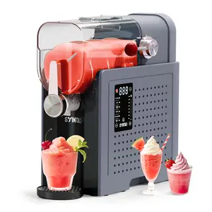 Always Ready! 6-in-1 Easy Clean ice cream maker (No Ice Required) | Multifunctional Portable Blender for Perfect Frozen Drinks & Shakes & ice cream & Margaritas Ice Crusher Machine
