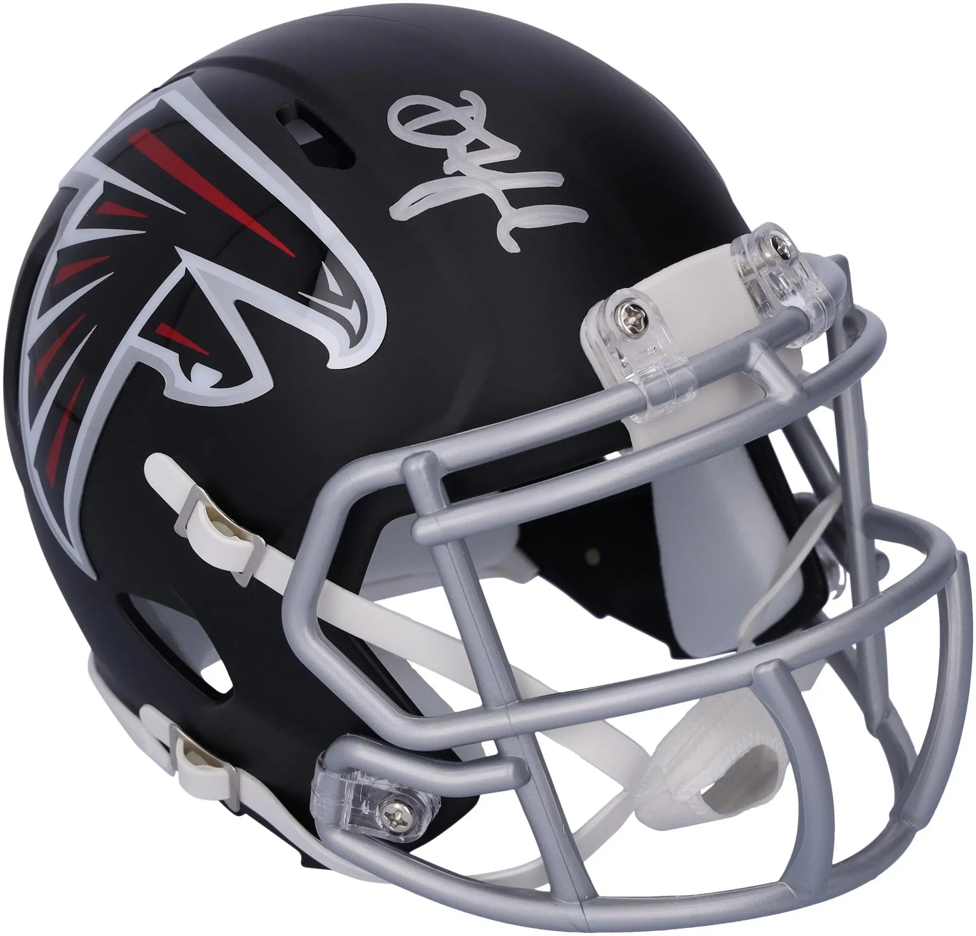 Drake London Atlanta Falcons Autographed Riddell Speed Mini Helmet - Fanatics Authentic Certified
