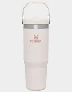 STANLEY 30 oz The IceFlow Flip Straw Tumbler, Rose Quartz