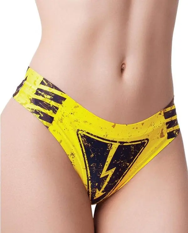 Memème Urban Geeks Members Only Printed Womenswear Panties - Stretch Comfort Underwear with Smooth Seam & Breathable Cotton Blend