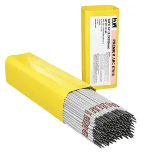 E7018 1/8in Premium Arc Stick Electrodes 14in Welding Rod 10-Pound Box