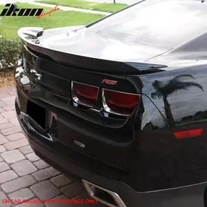 Trunk Spoiler for Chevy Camaro ZL1 2010-2013 Painted Color ABS W/ LED Lamp