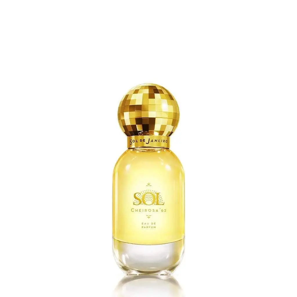 Sol de Janeiro Cheirosa 62 Eau de Parfum - Unisex Long-Lasting Warm Gourmand EDP Liquid Cologne, Caramel & Vanilla Perfumes with Pistachio, Salted Caramel Notes, Caramel Perfumes