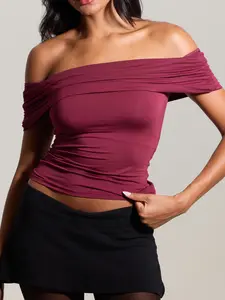 Fold Over Short Sleeve