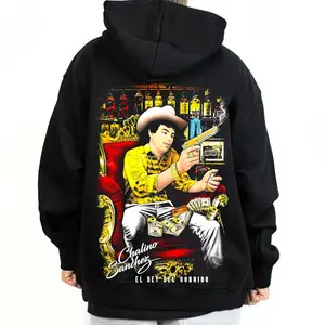 Chalino Sanchez - Unisex Graphic Sweatshirt Hoodie T-Shirt Printed Soft Outdoor, Chicanos Clothing, Cholo Clothes, Mexican Chicano