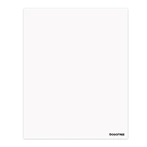 GOGOFREE Premium Tempered Glass Mouse Pad - Ultra-Smooth Gaming & Office Surface, Non-Slip Base, Durable & Easy to Clean - Ideal for Gamers & Professionals