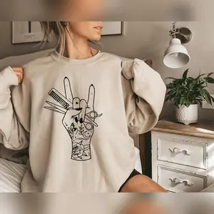 Hair Stylist Tshirt Hair Dresser Sweatshirt Hoodied Men & Women’s Sweatshirts