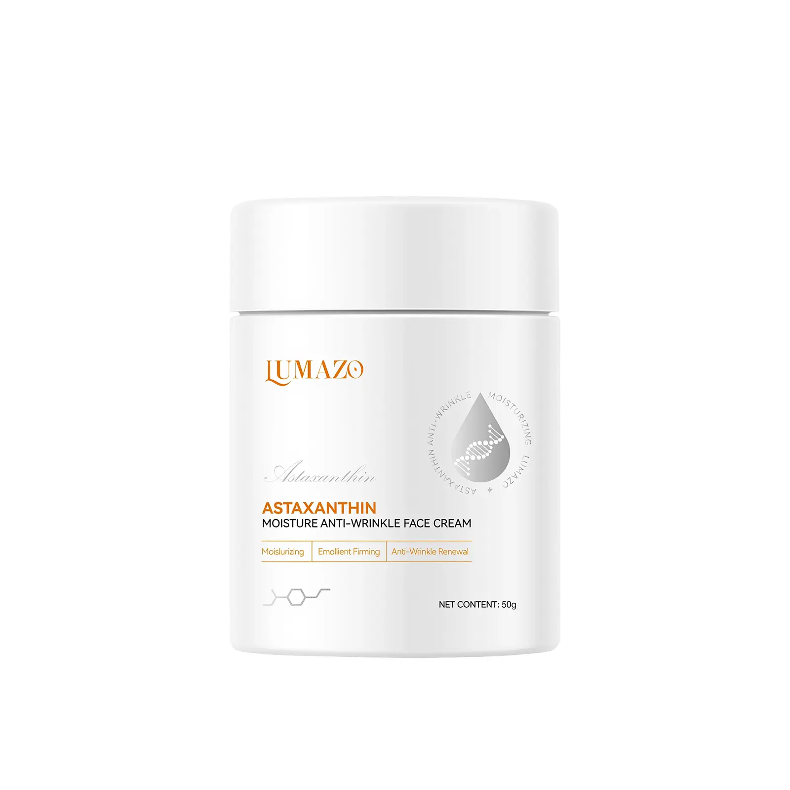 Astaxanthin Face Cream, Moisturizing and Rejuvenating Moisturizer, Festive & Party Gift for Party Bags (Home Supplies Category), Moisturizers, Face Cream Moisturizer