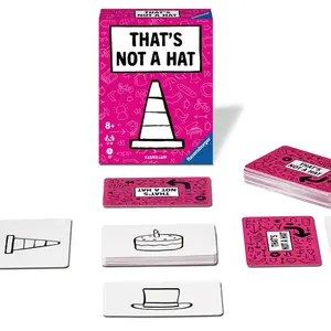 That's Not A H@t-Fun Bluffing & Memory Party Game for All Ages Components