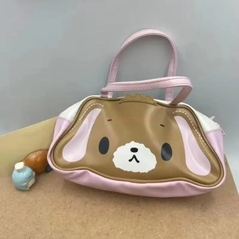 New Kawaii Cute Sanrio Sugarbunnies Bag Pink Double Sided Pu