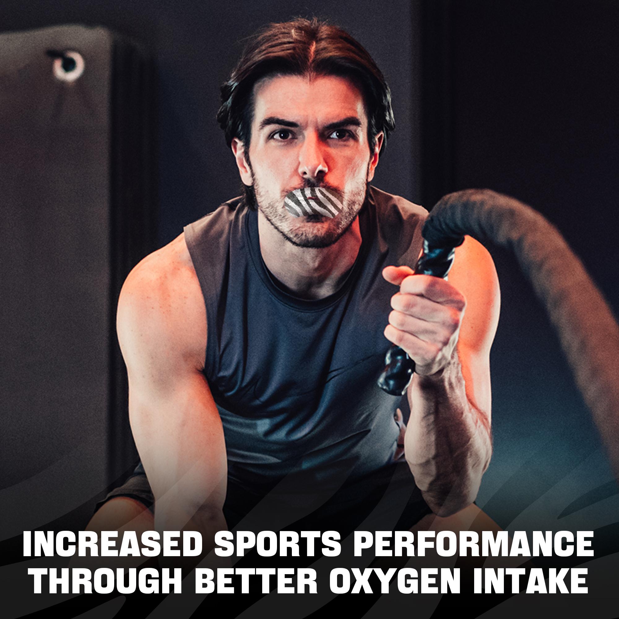 SLEEP ZEBRA Mouth Tape (90 Pack), Mouth Tape for Sleeping, Hypoallergenic, Latex Free & Gentle On Skin, Pain Free Removal, Skin Friendly, Suitable for All Ages, Adhesive Cotton Tape with Hole, 3 Months Supply