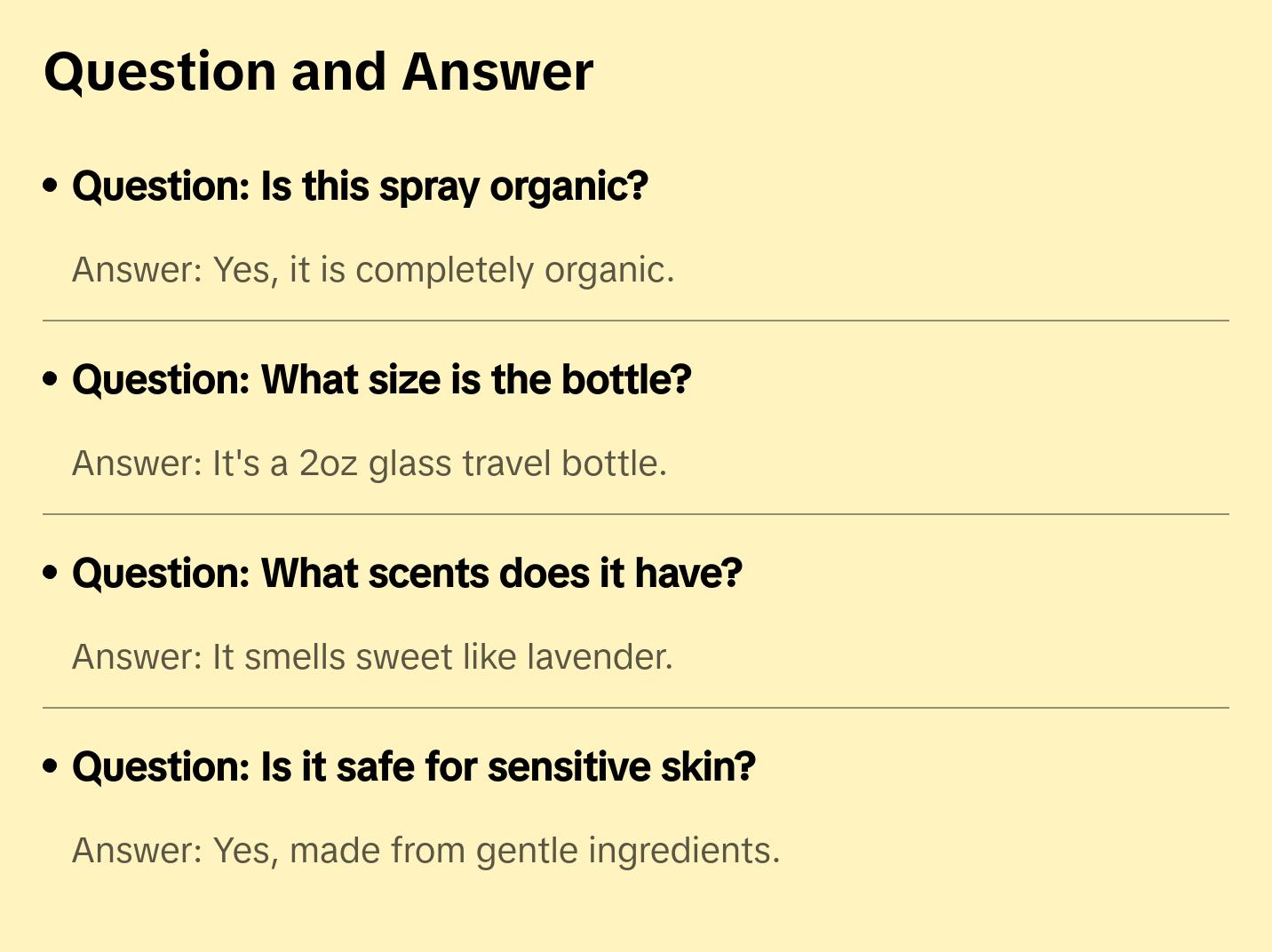 Organic Baby Butt Spray Diaper Changing Spray- Travel Size