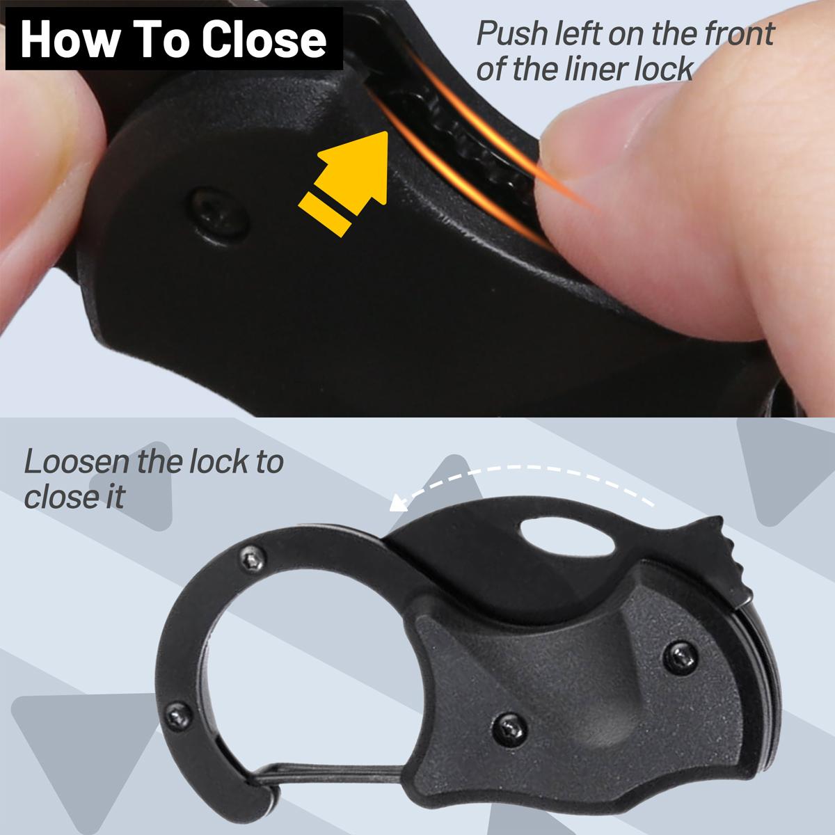 Mini Folding Knife Keychain Pendant Gift Knife Portable High Hardness Multi-purpose Knife, Backpacking Camping, Holiday Gifts, Christmas Gifts, Valentine's Day Gifts, Men's and Women's Gifts