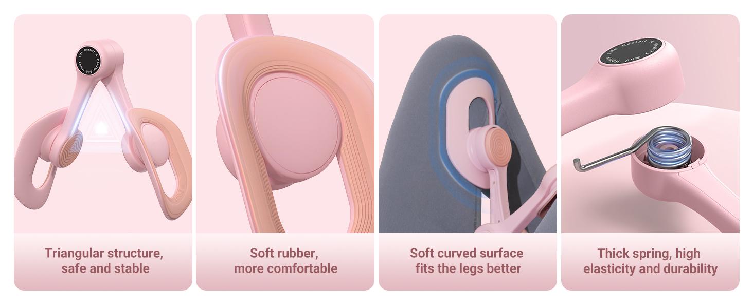 Merach Thigh Trainer Home Fitness Equipment for Inner Thigh, Legs, Arms, Arm Trimmers Optional Versions: Standard, Strap, Smart Counter Blue