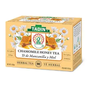 TADIN TEA MANZANILLA CON MIEL 24CT Pack of 6