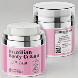 BRAZILIAN Visibly Firming Cream [2-PACK] Clinically Proven for Cellulite, Stretch Marks Lift & Firm Bum Bum Cream Body Care ,Skin Care, Lotions, Body Butter, Skin Tightening  Moisturizers